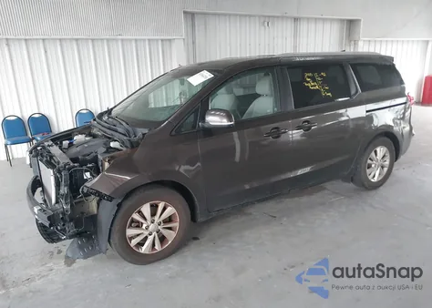 2016 Kia Sedona Lx из США, поврежденный, VIN KNDMB5C19G6148877